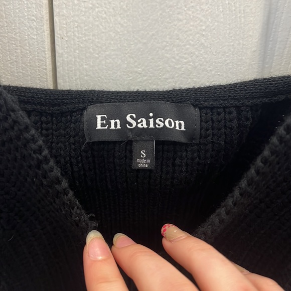 En Saison knit tank top/bralette - Picture 3 of 3